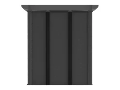 Estantería de 12 cubos de tela gris 103x30x141 cm ES551509