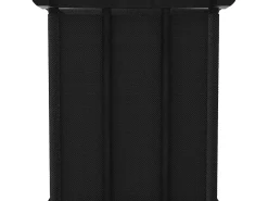 Estantería de 15 cubos de tela negro 103x30x175,5 cm ES180984