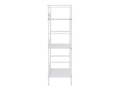 Estantería de 3 niveles aglomerado blanco 60x27,6x90,5 cm
