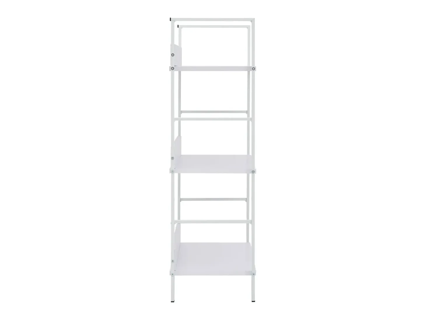 Estantería de 3 niveles aglomerado blanco 60x27,6x90,5 cm