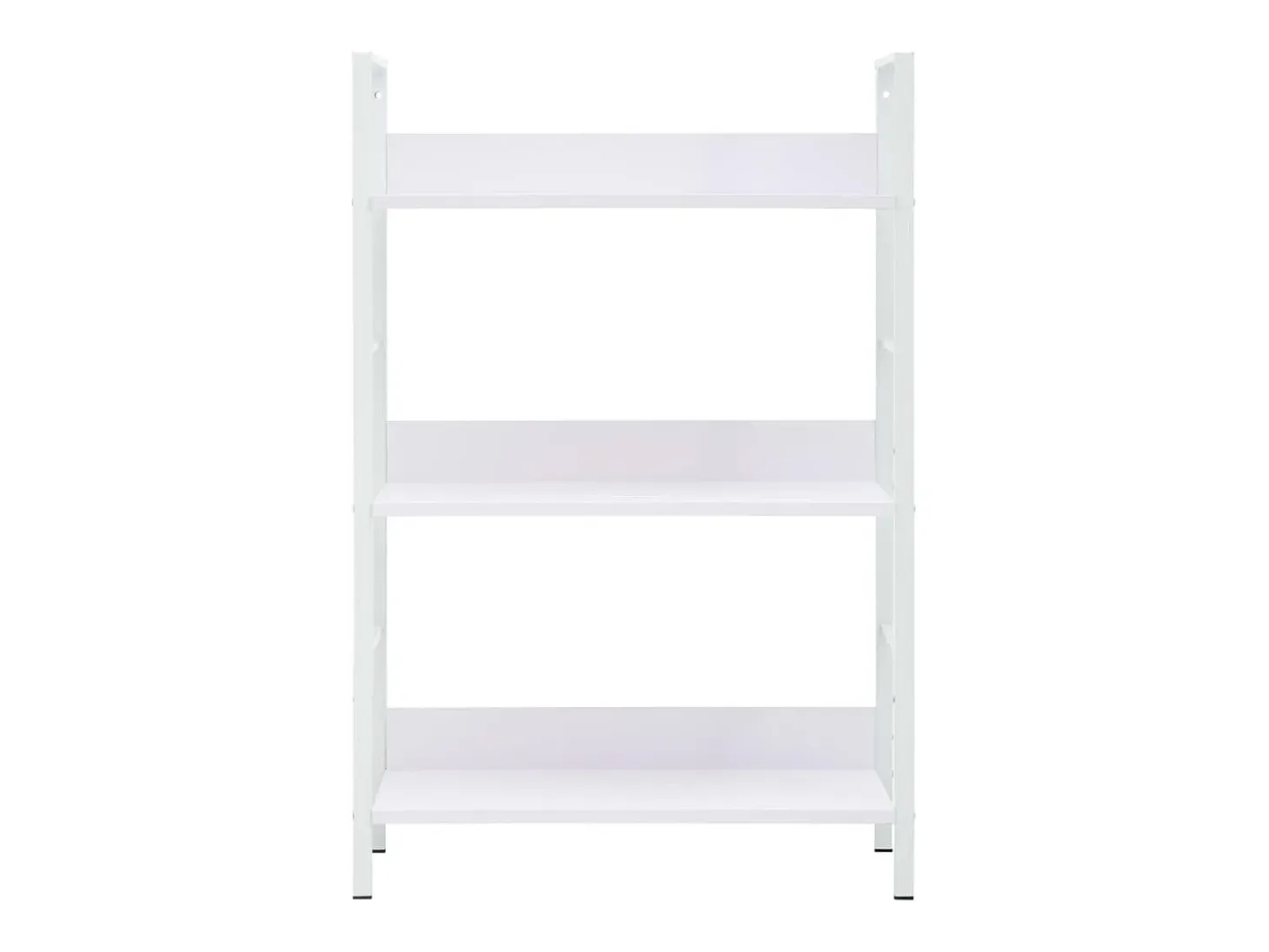 Estantería de 3 niveles aglomerado blanco 60x27,6x90,5 cm