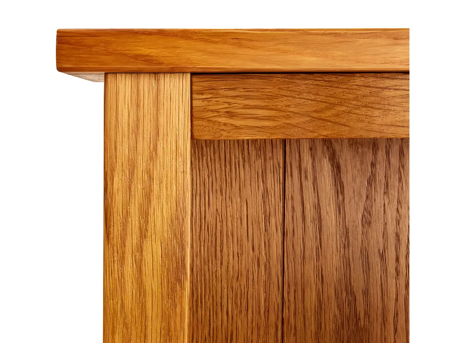 Estantería de 7 niveles madera maciza de roble 60x22x200 cm