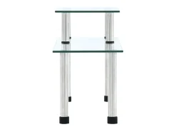 Estantería de cocina vidrio templado transparente 45x16x26 cm ES222592