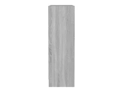 Estantería de madera contrachapada gris Sonoma 60x24x74,5 cm