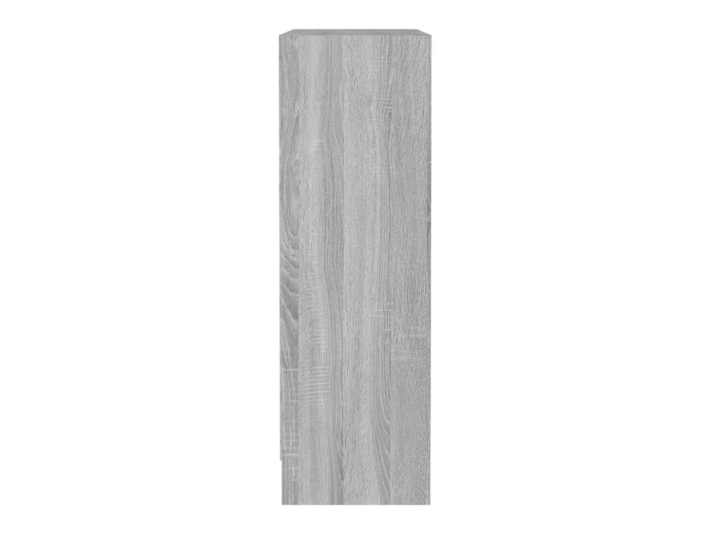 Estantería de madera contrachapada gris Sonoma 60x24x74,5 cm