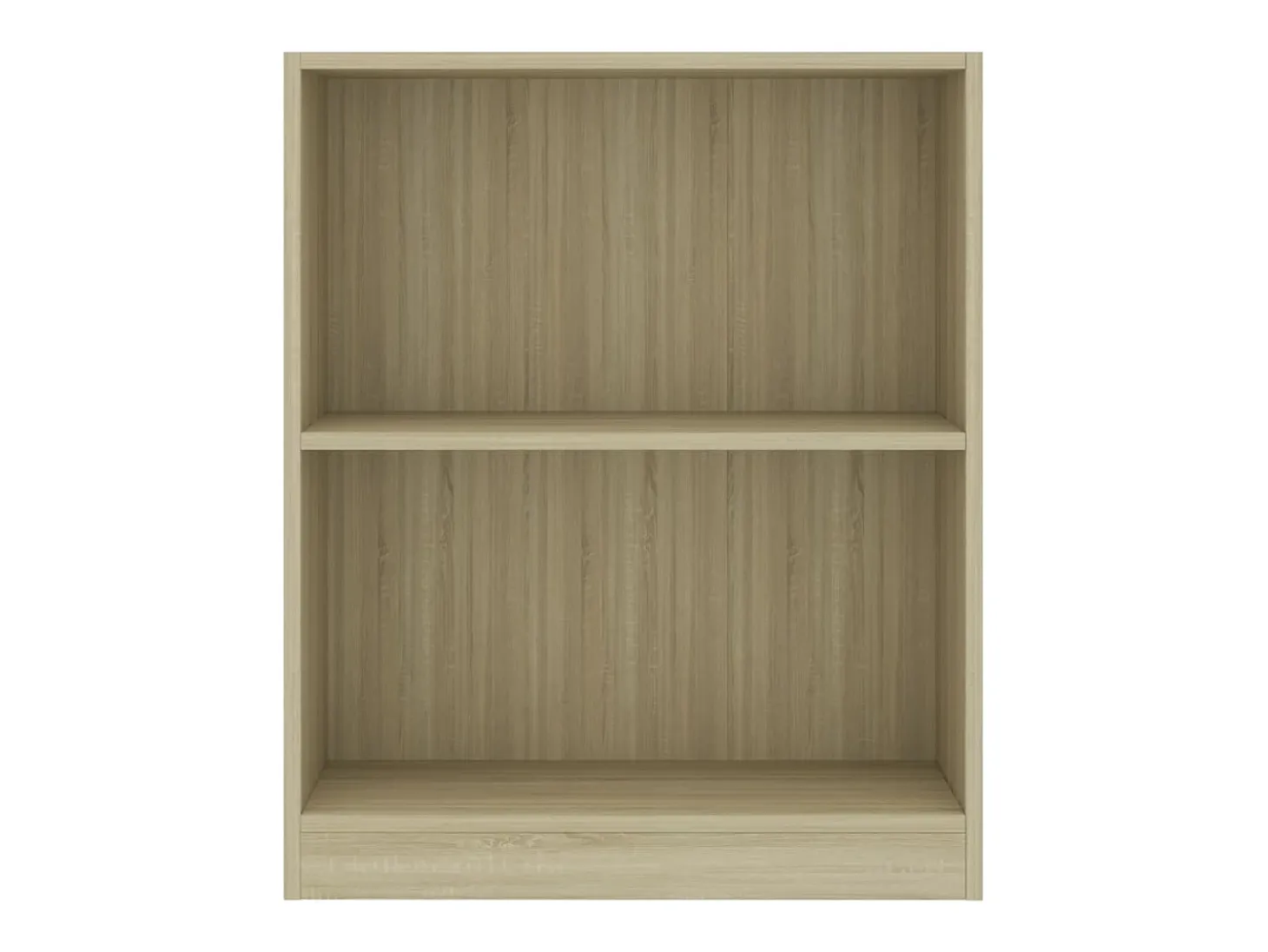 Estantería de madera contrachapada color roble 60x24x74,5 cm