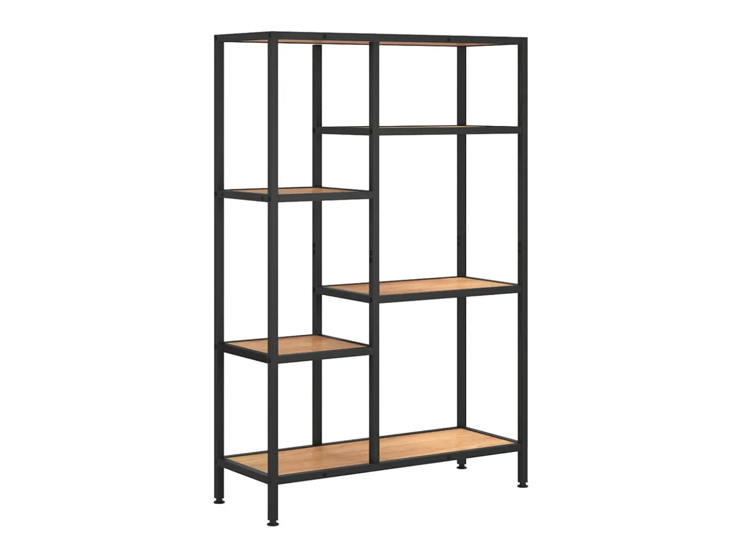 Estantería de madera contrachapada y acero 80x30x120 cm ES724487