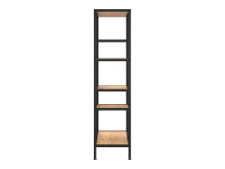 Estantería de madera contrachapada y acero 80x30x120 cm ES724487