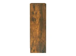 Estantería de madera contrachapada roble ahumado 60x24x74,5 cm