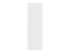 Estantería de madera contrachapada blanco 60x24x74,5 cm