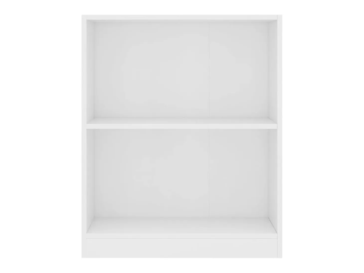 Estantería de madera contrachapada blanco 60x24x74,5 cm