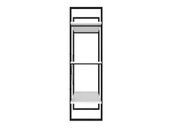 Estantería de madera contrachapada blanco 100x30x105 cm
