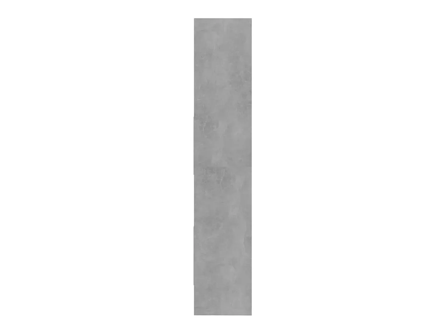 Estantería de madera contrachapada gris hormigón 40x35x180 cm