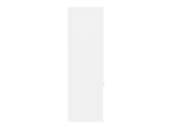 Estantería de madera contrachapada blanco 98x30x98 cm