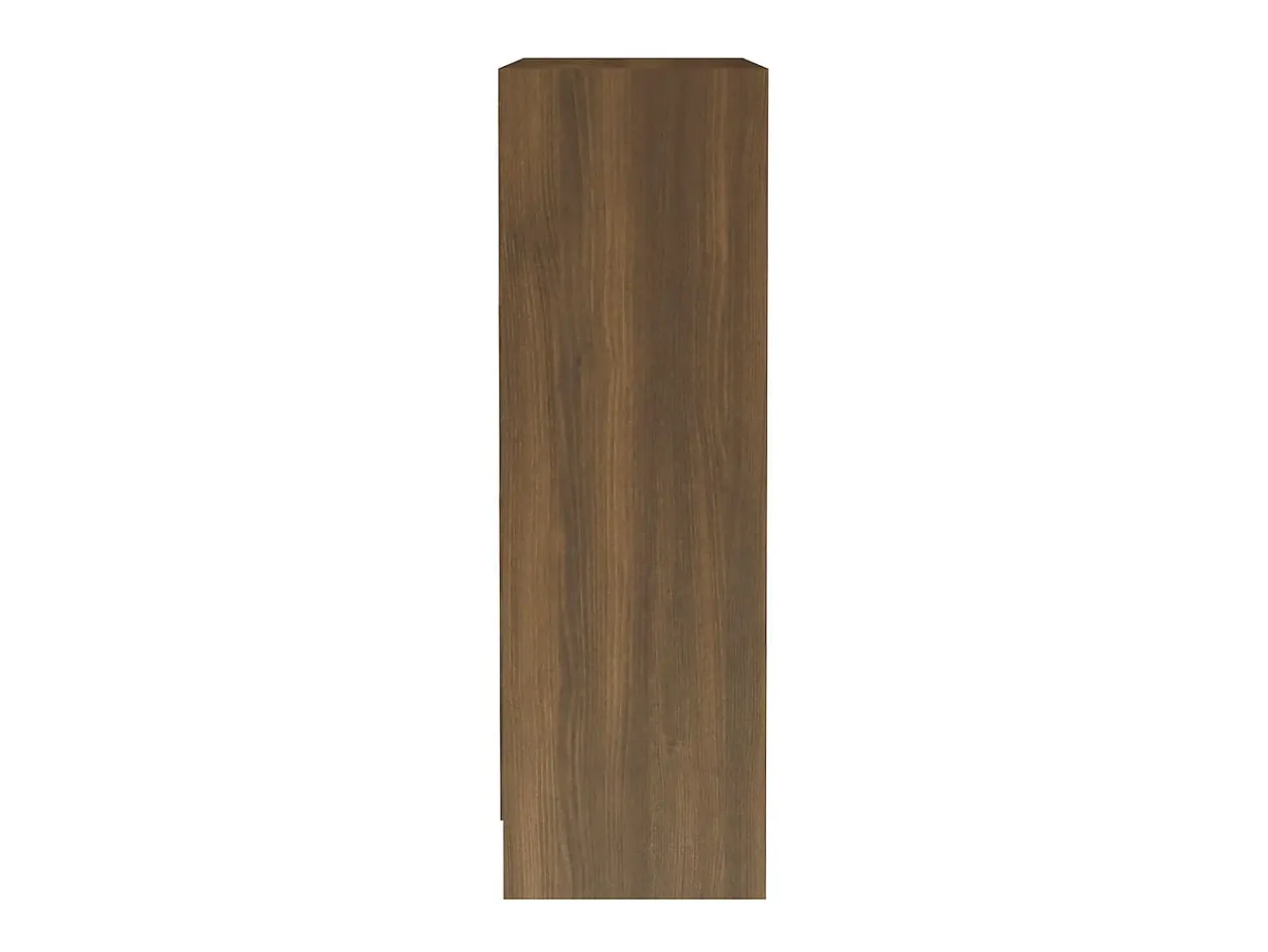 Estantería de madera contrachapada roble marrón 60x24x74,5 cm