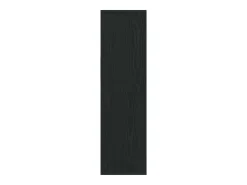 Estantería de madera contrachapada negra 34x31x112 cm