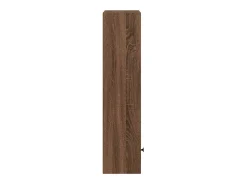 Estantería de madera de ingeniería marrón roble 31x24x102 cm