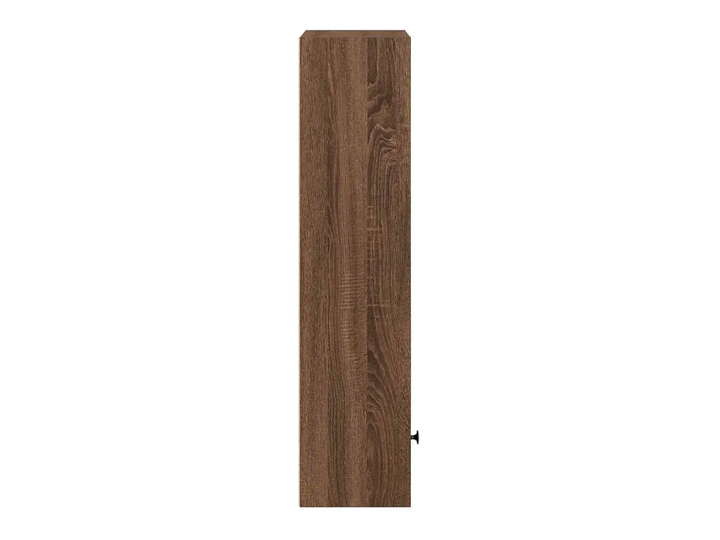 Estantería de madera de ingeniería marrón roble 31x24x102 cm
