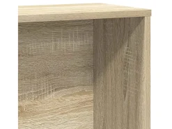 Estantería de madera de ingeniería roble sonoma 60x24x120 cm