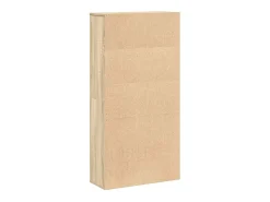 Estantería de madera de ingeniería roble sonoma 60x24x120 cm