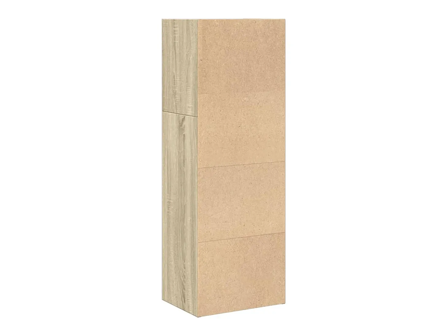 Estantería de madera de ingeniería roble Sonoma 40x30x114 cm