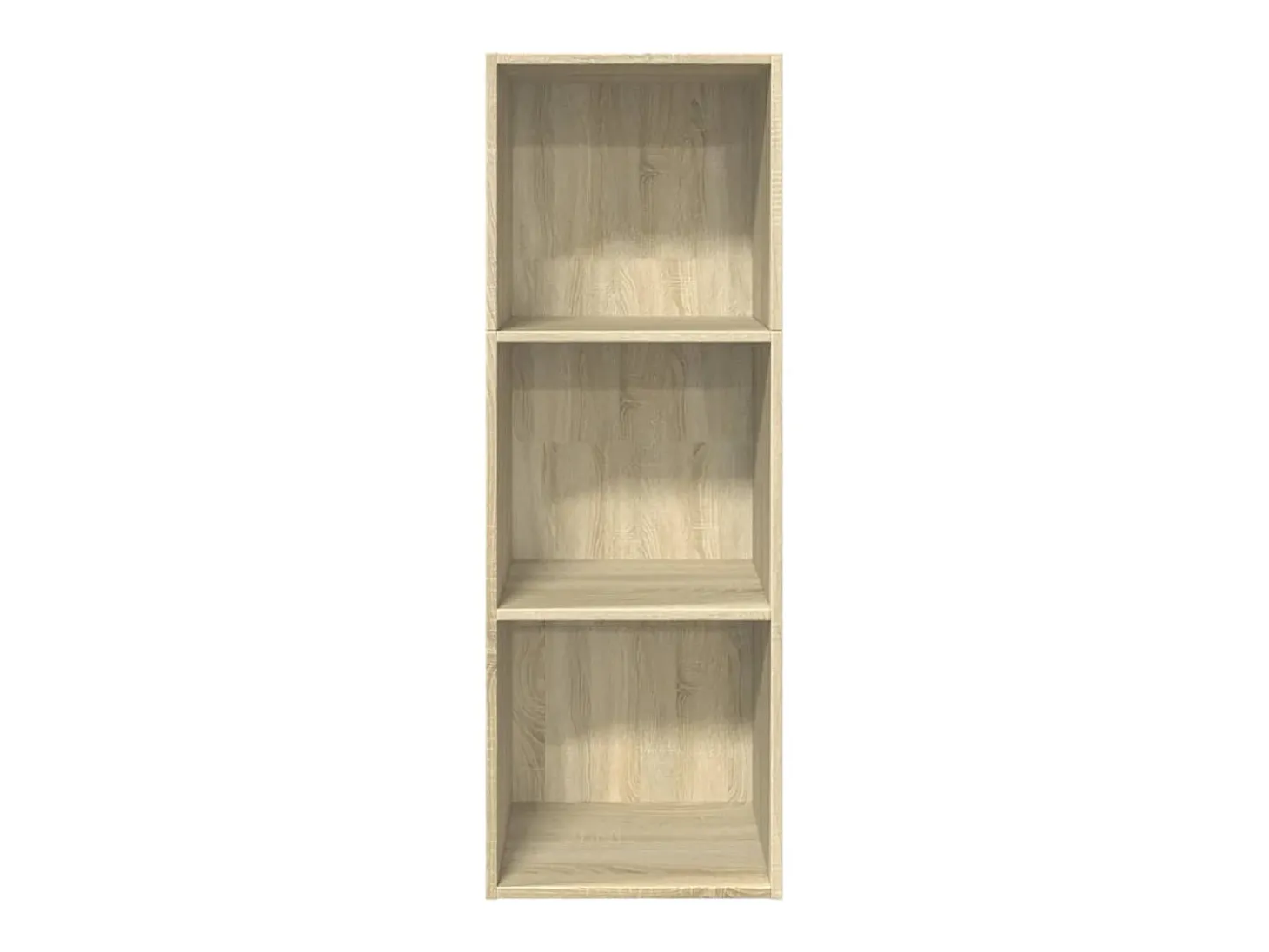 Estantería de madera de ingeniería roble Sonoma 40x30x114 cm