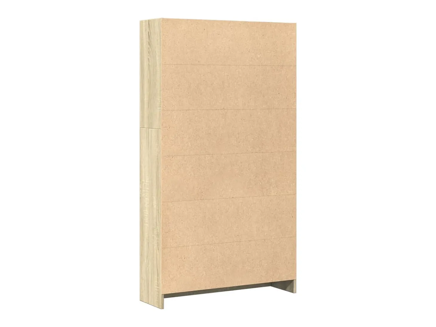 Estantería de madera de ingeniería roble Sonoma 80x24x143 cm