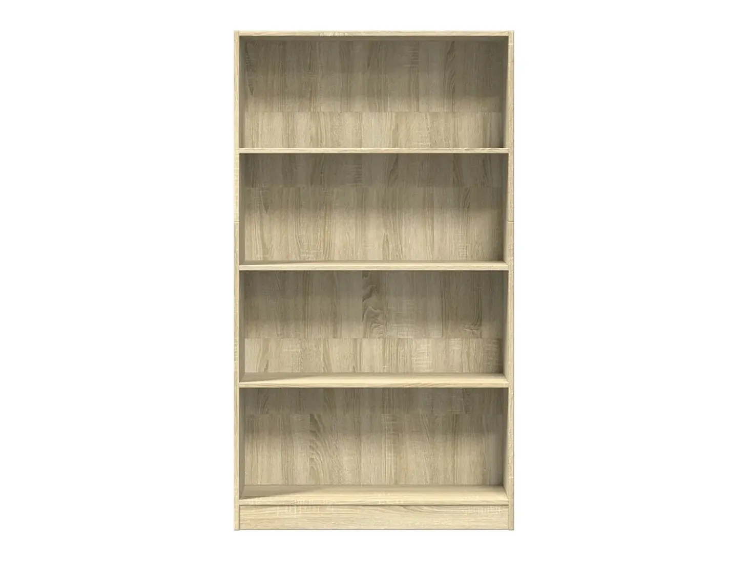 Estantería de madera de ingeniería roble Sonoma 80x24x143 cm