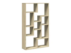 Estantería de madera de ingeniería roble Sonoma 72x20x120 cm