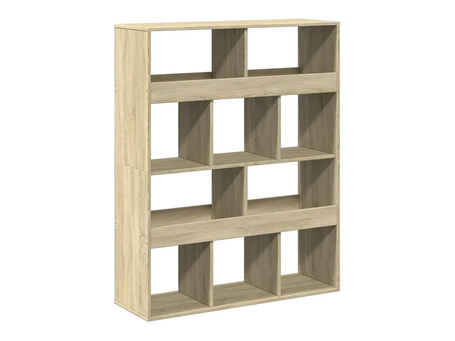 Estantería de madera de ingeniería roble Sonoma 100x33x125,5 cm