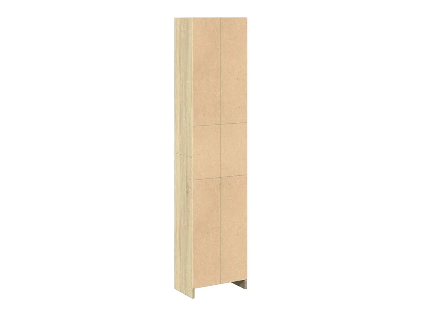 Estantería de madera de ingeniería roble Sonoma 40x24x176 cm