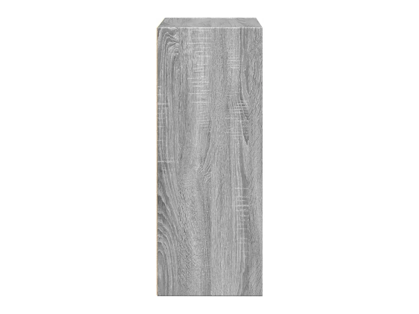Estantería de madera de ingeniería gris Sonoma 60x30x77 cm