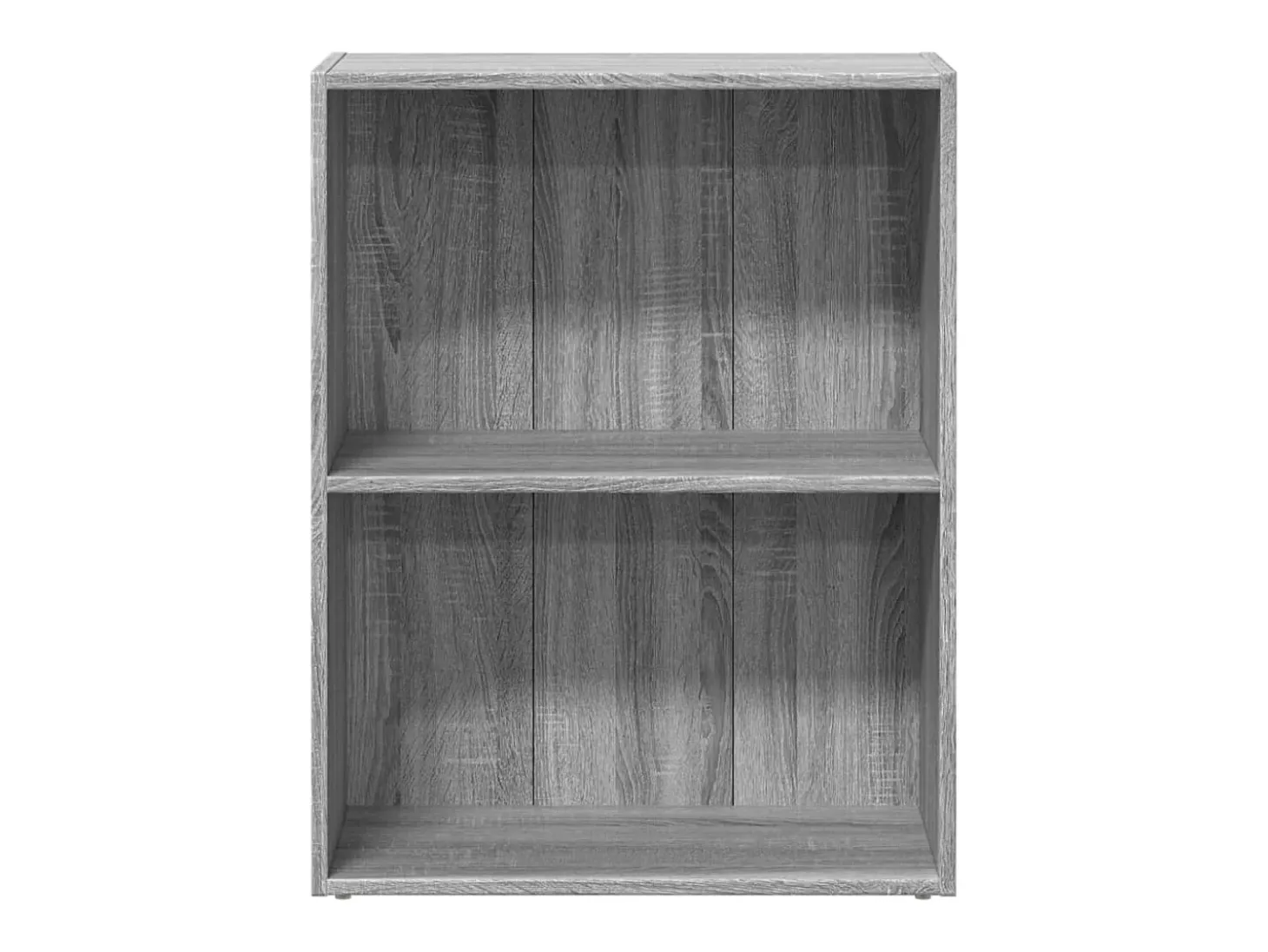 Estantería de madera de ingeniería gris Sonoma 60x30x77 cm