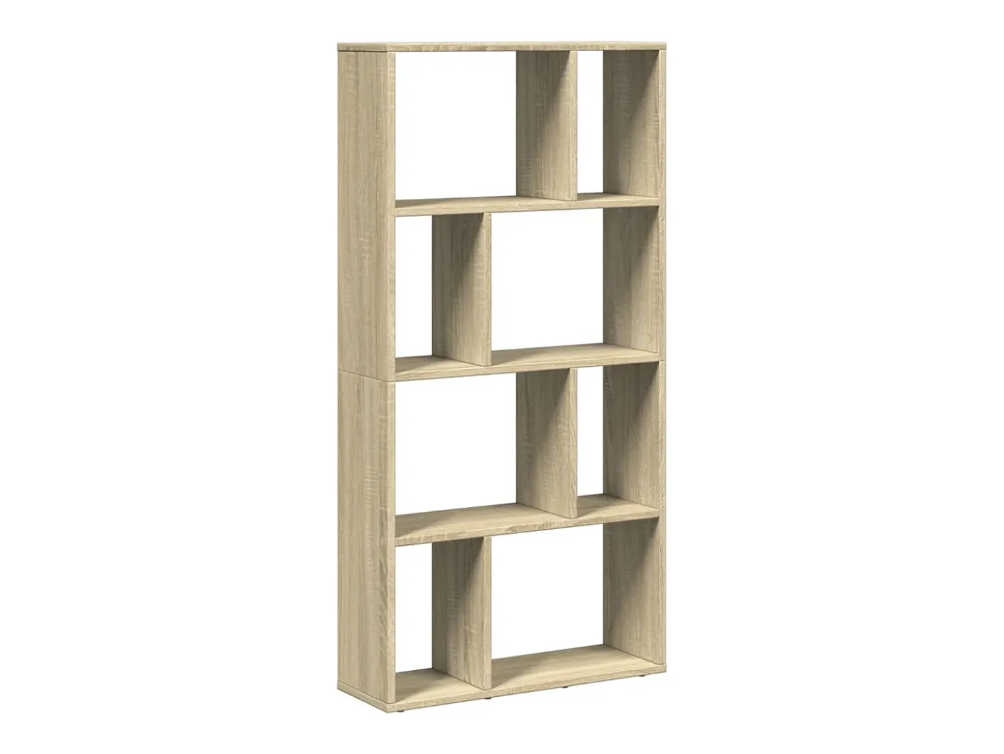 Estantería de madera de ingeniería roble Sonoma 60x20x120 cm