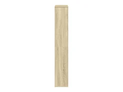 Estantería de madera de ingeniería roble Sonoma 60x20x120 cm