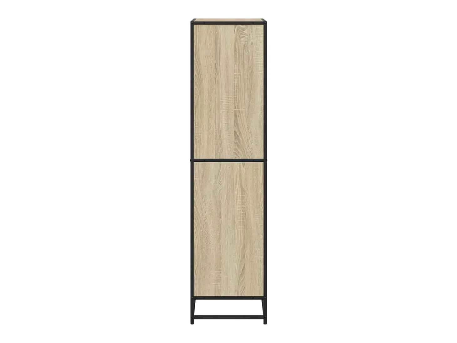 Estantería de madera de ingeniería roble Sonoma 60x35x139 cm