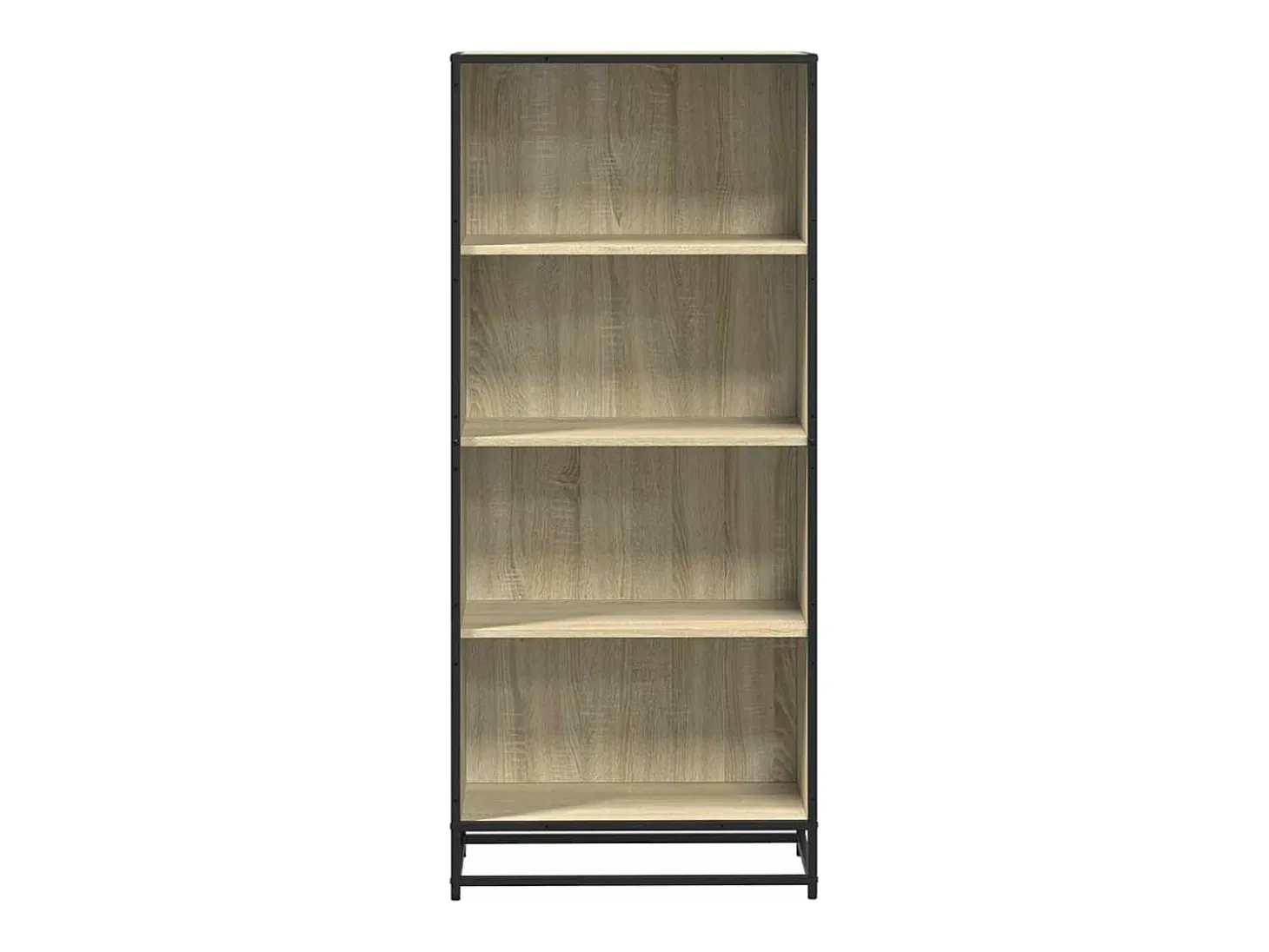Estantería de madera de ingeniería roble Sonoma 60x35x139 cm