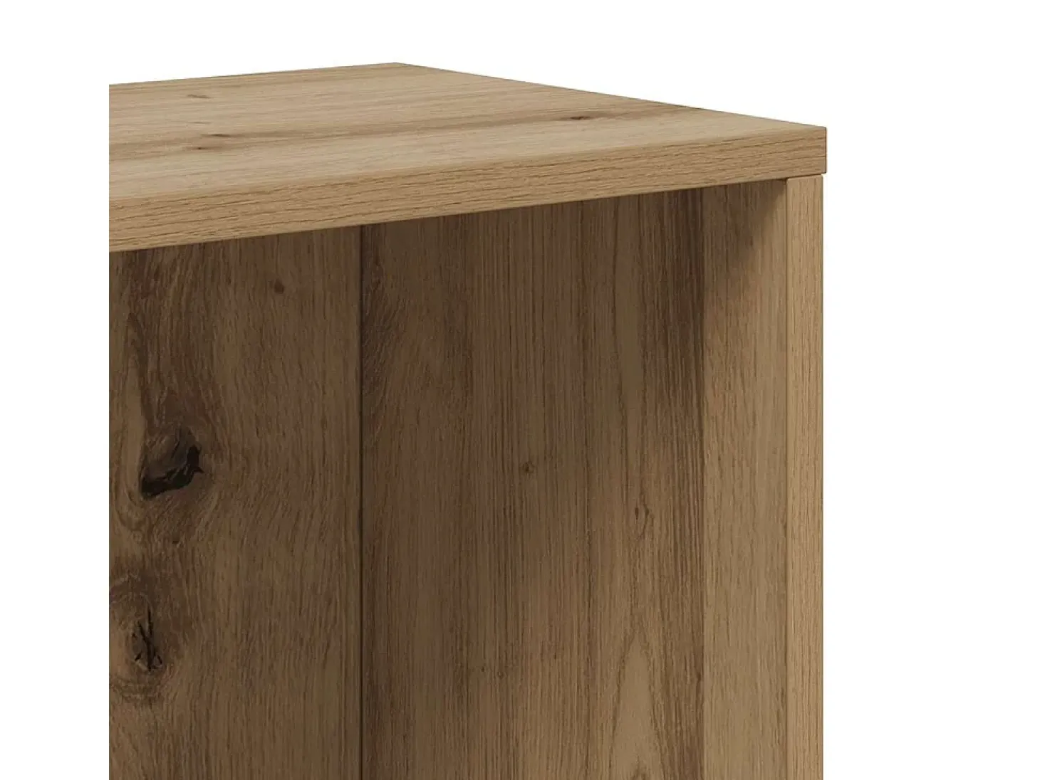 Estantería de madera de ingeniería roble artisan 67x24x161 cm