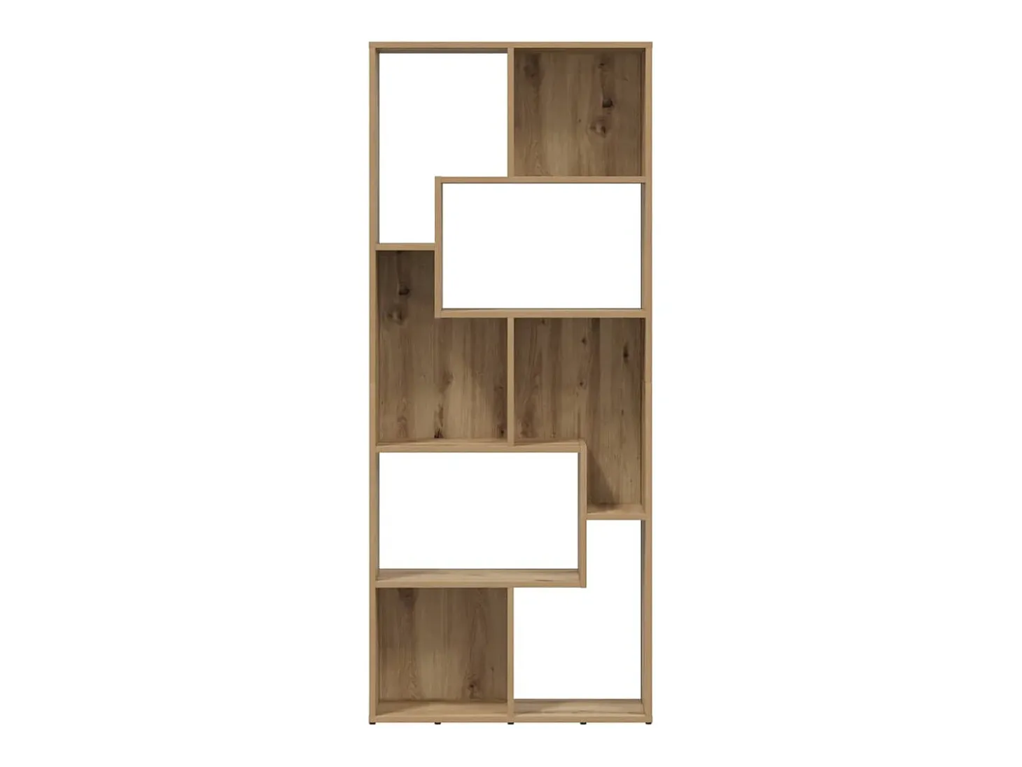 Estantería de madera de ingeniería roble artisan 67x24x161 cm