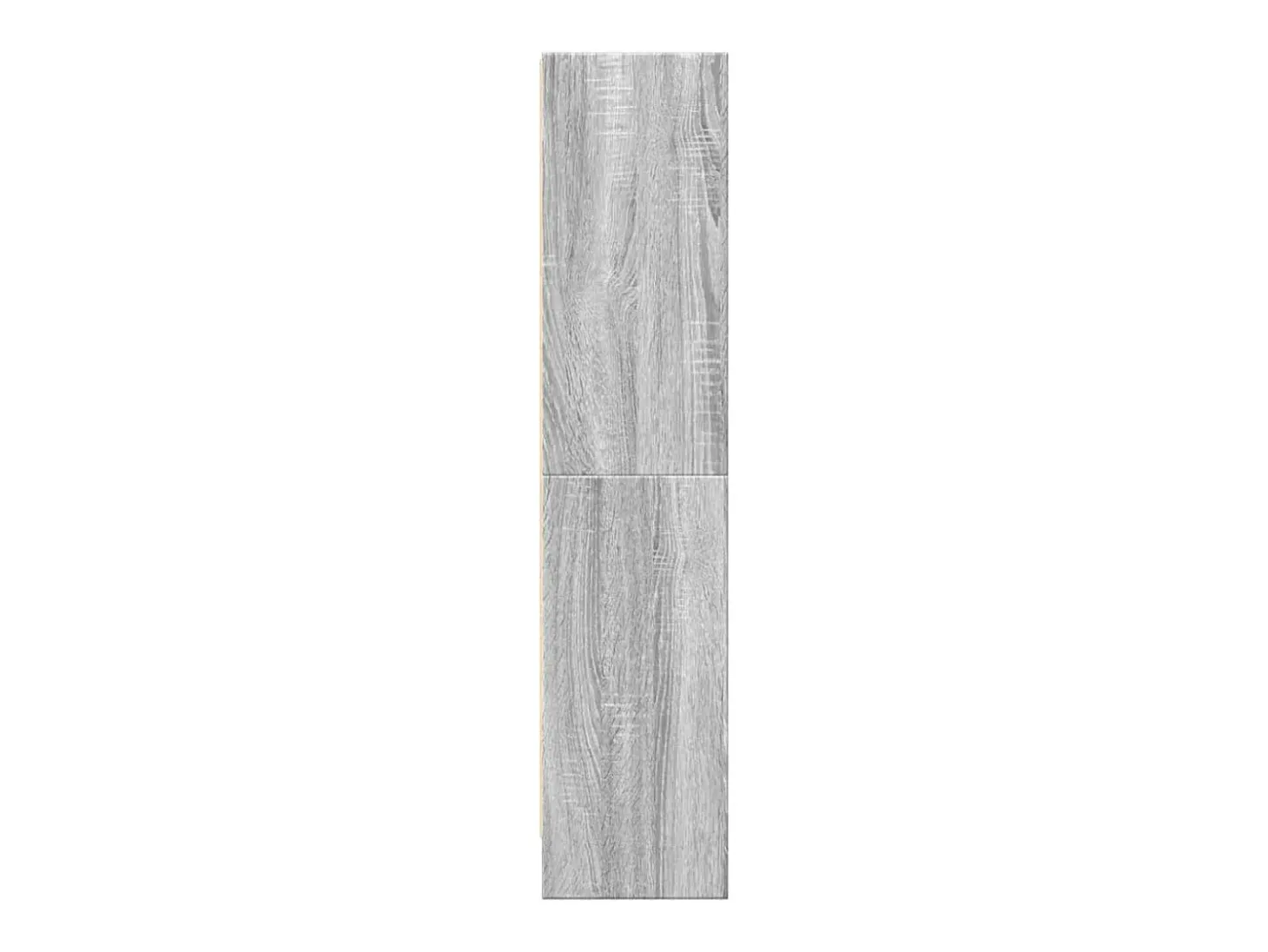 Estantería de madera de ingeniería gris Sonoma 60x24x109 cm