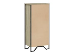 Estantería de madera de ingeniería roble Sonoma 50x31x106 cm