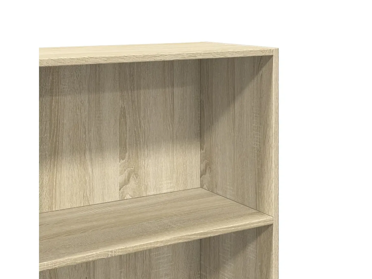 Estantería de madera de ingeniería roble Sonoma 60x30x189 cm