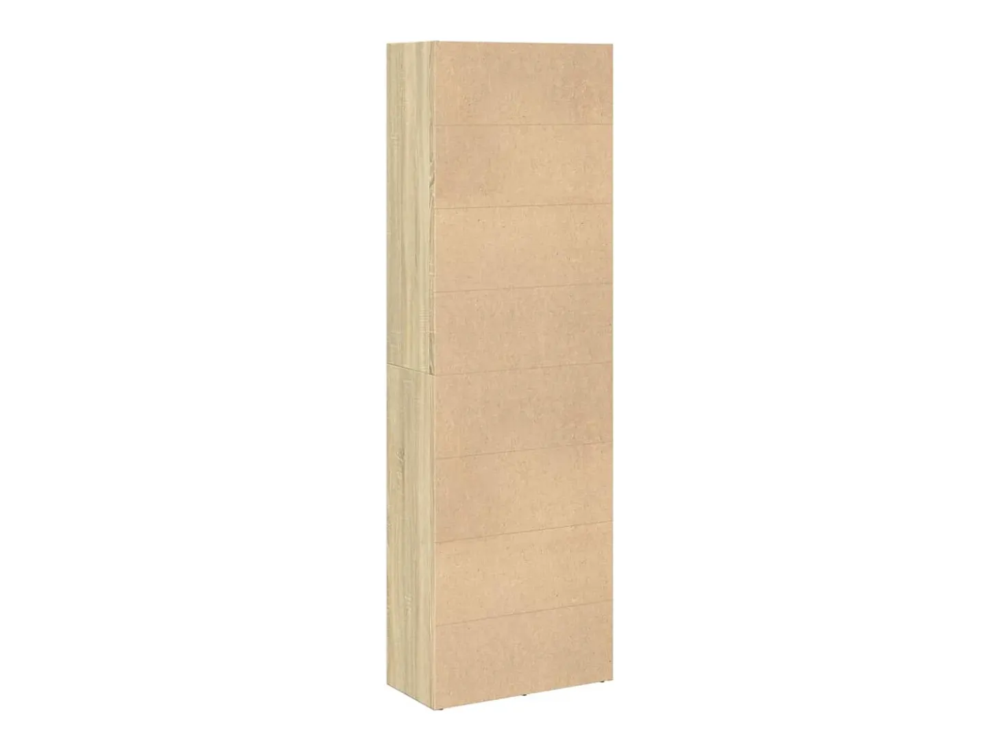 Estantería de madera de ingeniería roble Sonoma 60x30x189 cm