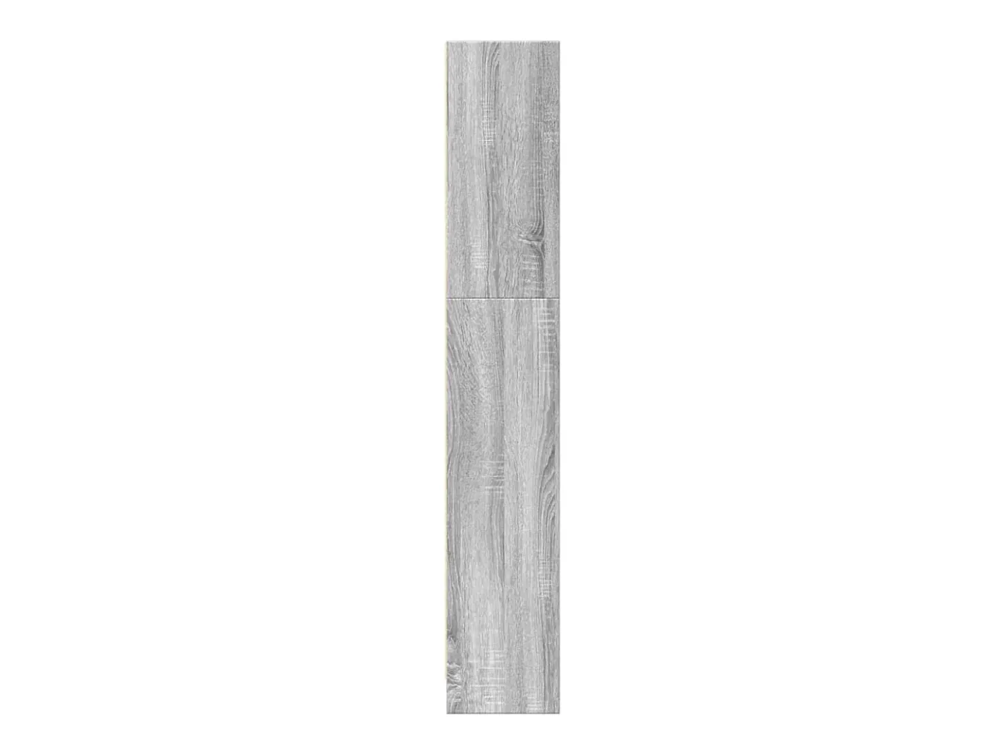 Estantería de madera de ingeniería gris Sonoma 80x24x143 cm