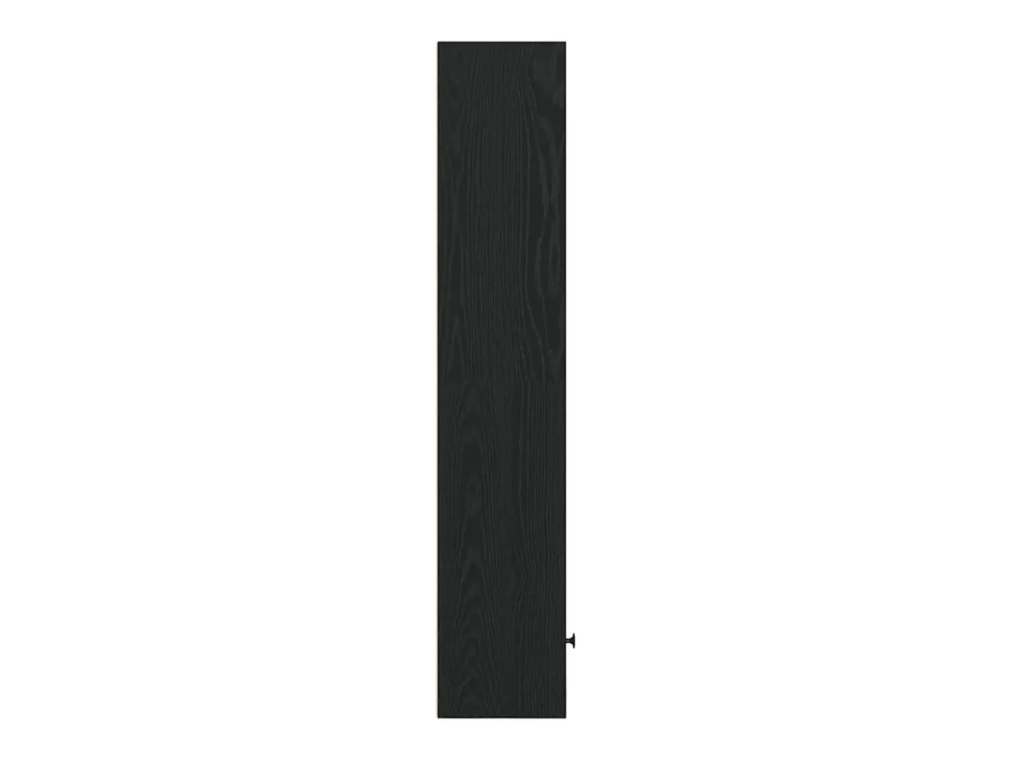 Estantería de madera de ingeniería roble negro 31x24x127 cm