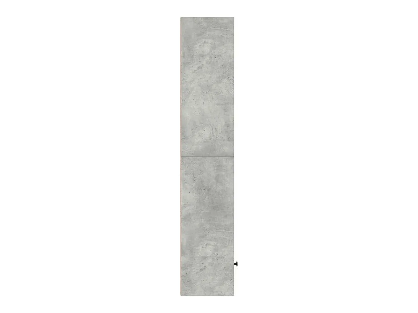 Estantería de madera de ingeniería gris hormigón 31x24x127 cm