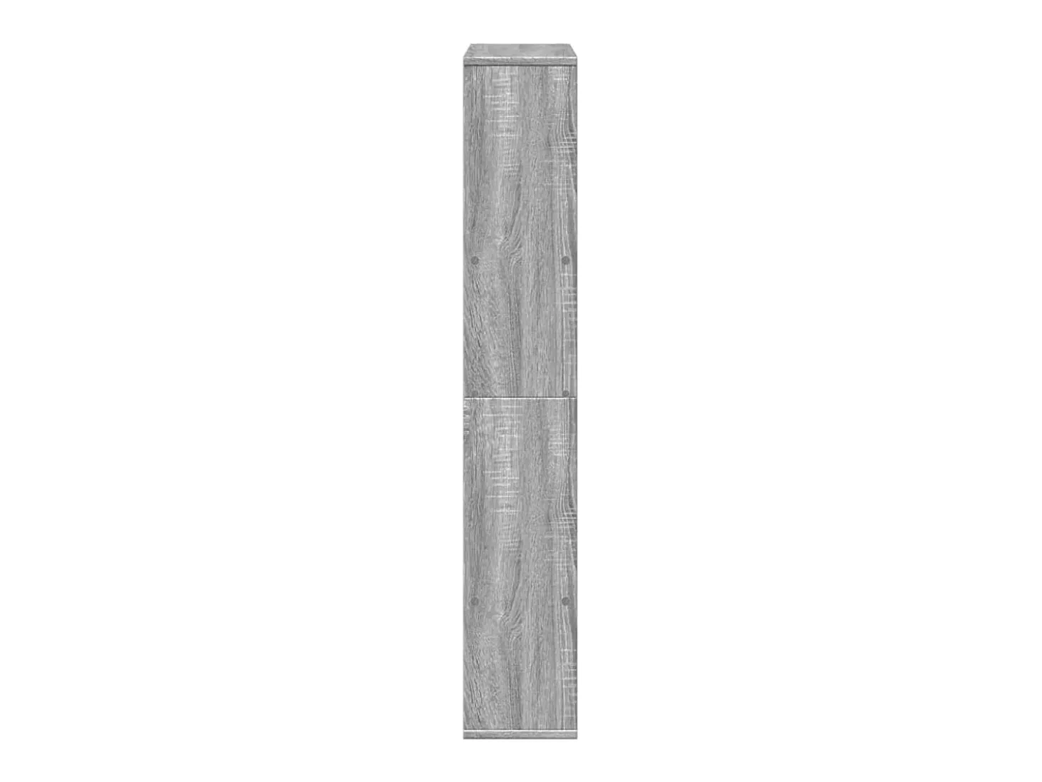 Estantería de madera de ingeniería gris Sonoma 72x20x120 cm