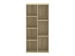 Estantería de madera de ingeniería roble Sonoma 50x25x105 cm