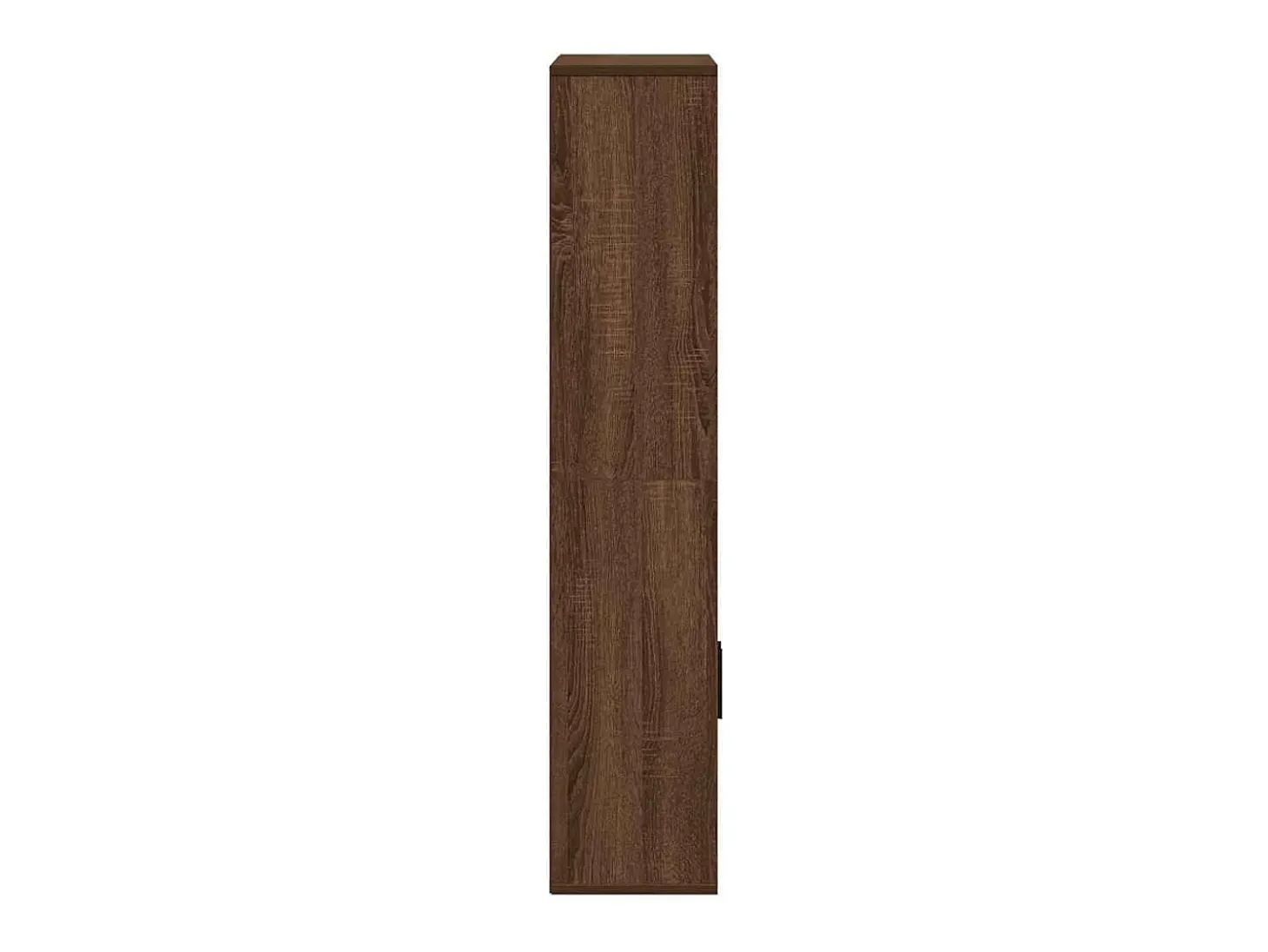 Estantería de madera de ingeniería marrón roble 60x24x120 cm