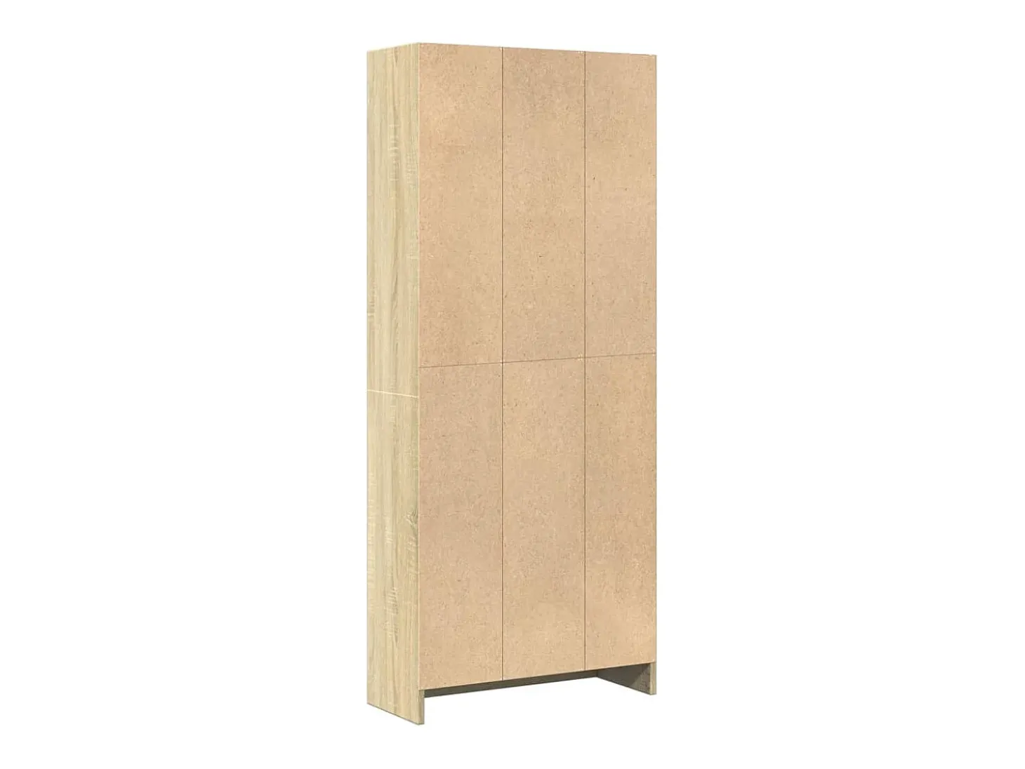 Estantería de madera de ingeniería roble Sonoma 60x24x143 cm